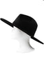Faux Wool Fedora Hat