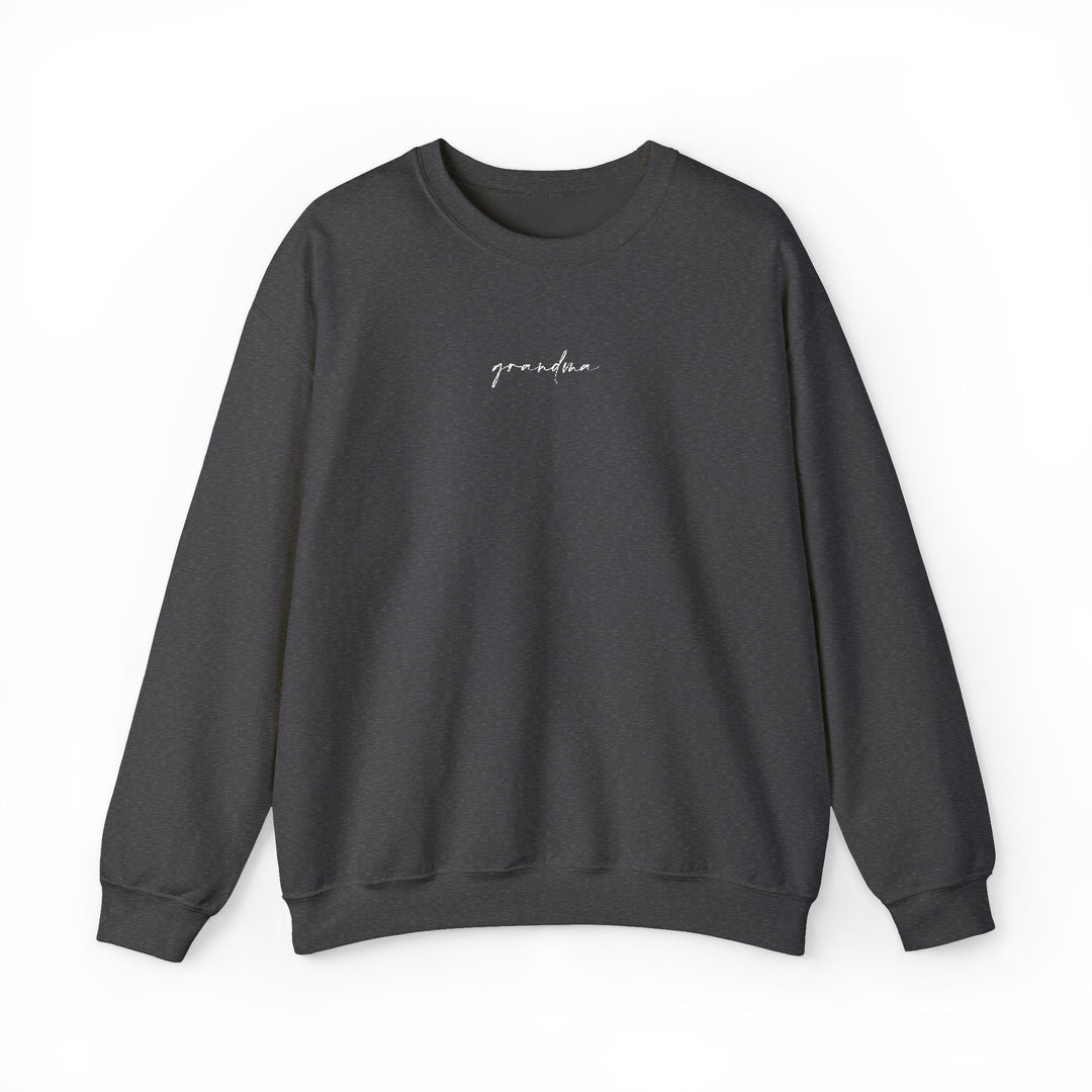 Grandma Embroidered Crewneck Sweatshirt