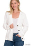 Viscose Sweater Cardigan: 6 Colors