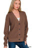 Viscose Sweater Cardigan: 6 Colors