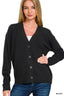 Viscose Sweater Cardigan: 6 Colors