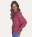 Mock Neck Sweater - Pink