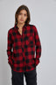 Classic Flannel Shirt - Red