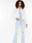 Yumi Denim Jacket - White