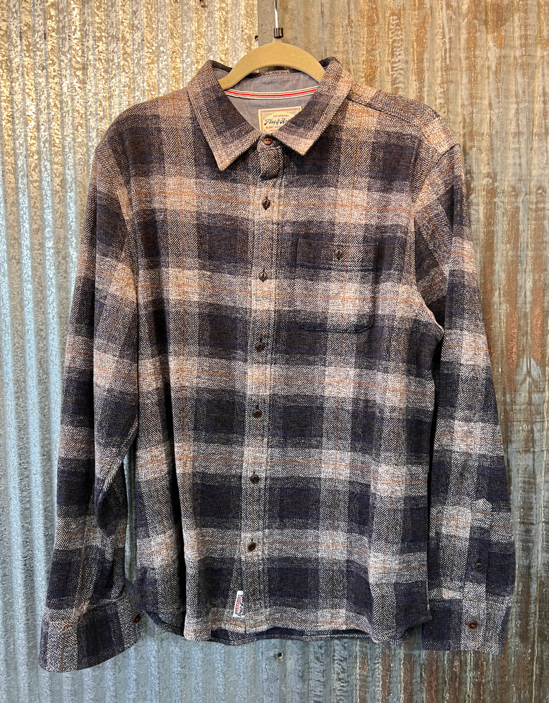 Linden LS Herringbone Flannel Shirt