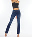 Denver High Rise Bootcut Jeans - Dark