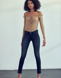 Serenity Premier Mid Rise Super Skinny Jeans