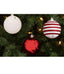 Striped, Shiny & Glitter Ball Ornaments