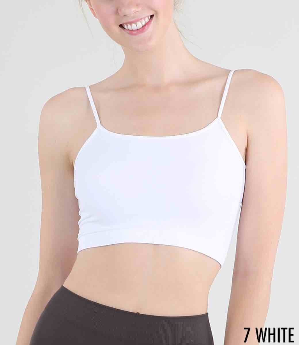 Spaghetti Strap Bra Top