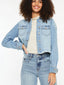 Yuri Cropped Shacket - Light