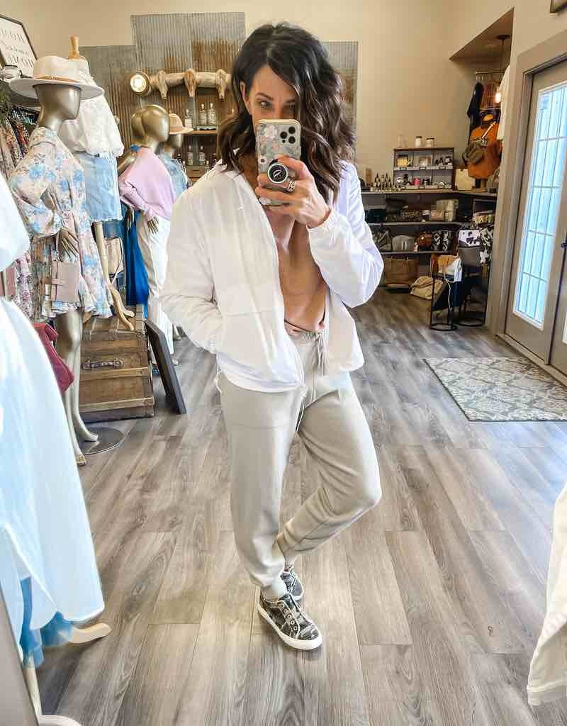 Shantel Knit Joggers - Beige