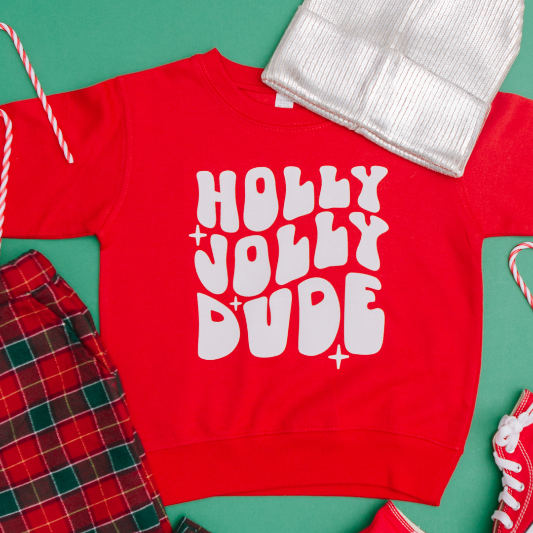 Holly Jolly Dude Sweater