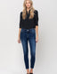 Amber Mid Rise Crop Skinny