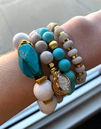 She Is Awakened White Agate