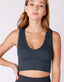 Plunge V-Neck Crop Top