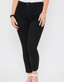 Petite Curvy Fit High - Rise Skinny Jean - Black