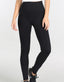 High Rise Solid Leggings - Black