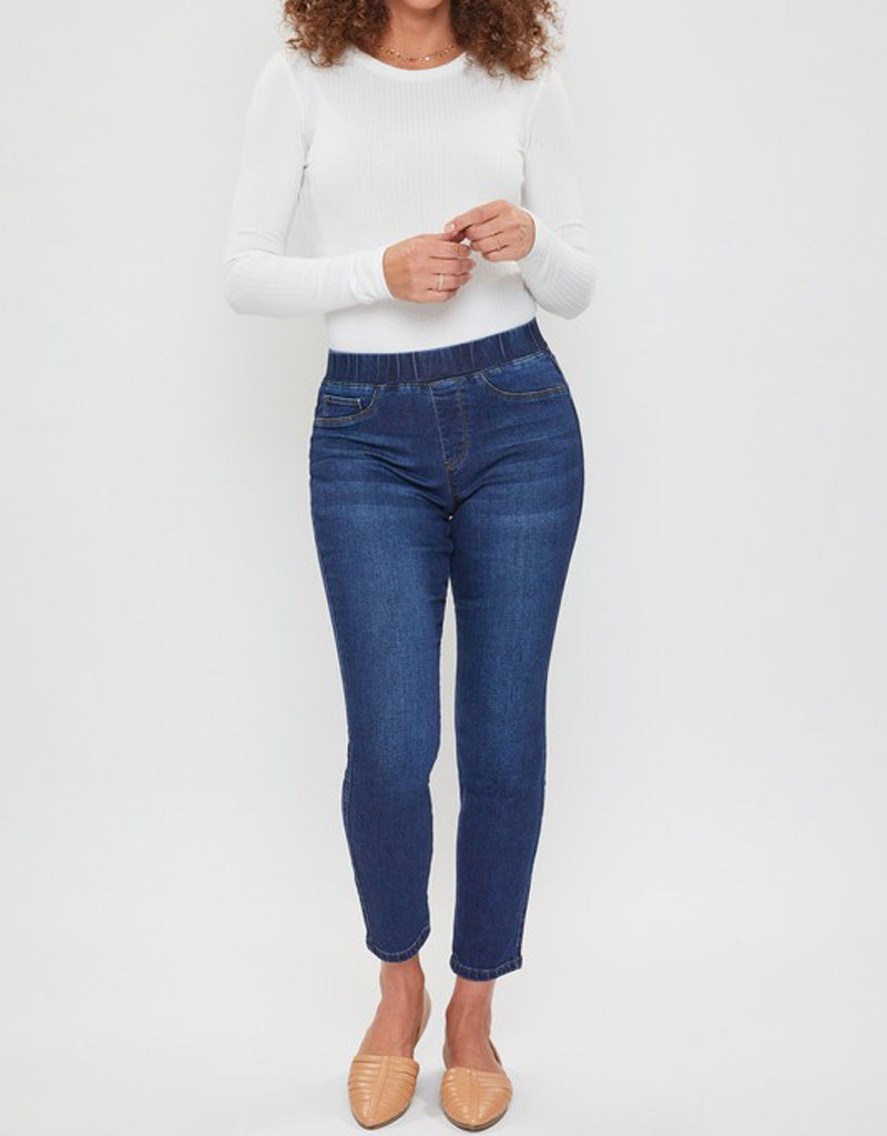 Petite High Rise Jegging -Dark Indigo