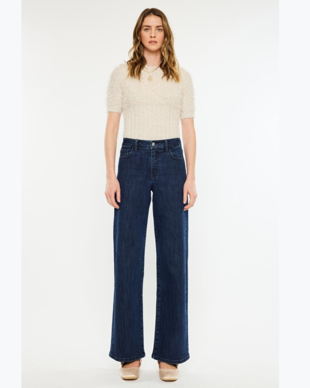 Camila High Rise Wide Leg Jeans