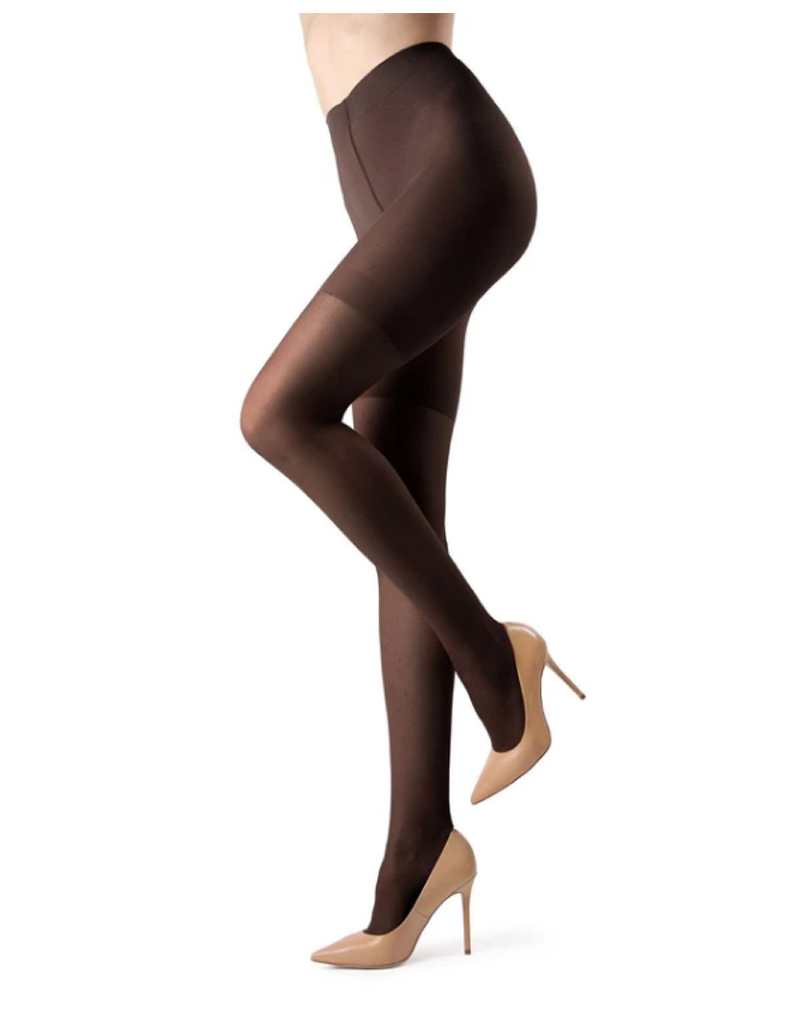 Crystal Sheer Shaper Control Top Tights