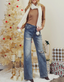 Montana Ultra High Rise 90's Flare - Medium Wash