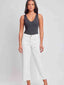 High Rise Wide Leg Trouser - Pearl