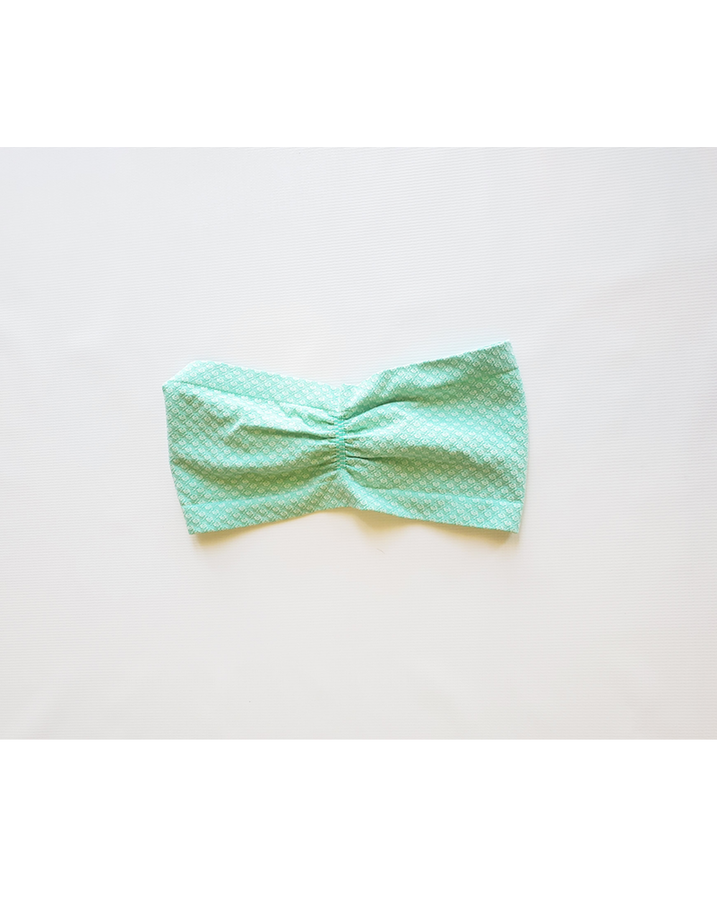 Gathered Front Bandeau Top