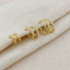 18k Gold Filled 2mm Cuban Chain Clicker Hoop Earrings