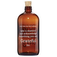 Gratitude Apothecary Jar