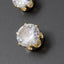 Graduated Cz Round Stud Earrings 5 Pair Set: G