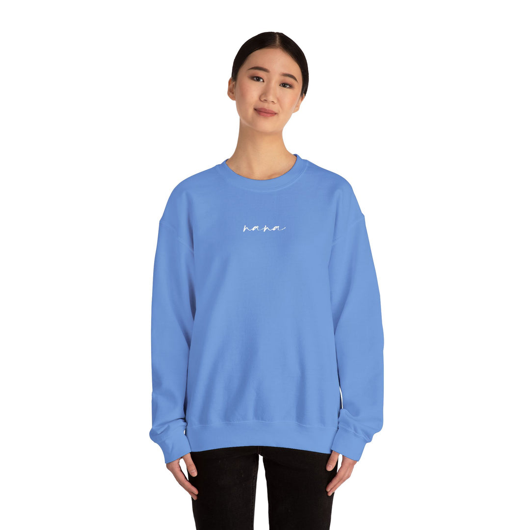 Nana Embroidered Crewneck Sweatshirt