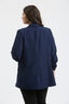 Curvy Ruched 3/4 Sleeve Blazer