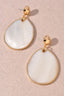 Teardrop Metal Earrings