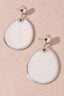 Teardrop Metal Earrings