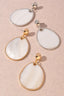 Teardrop Metal Earrings