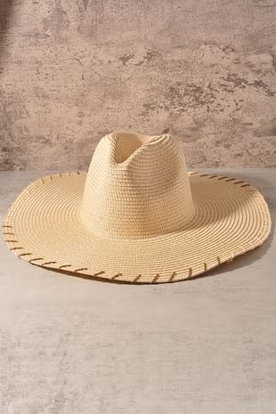 Straw Floppy Sun Hat