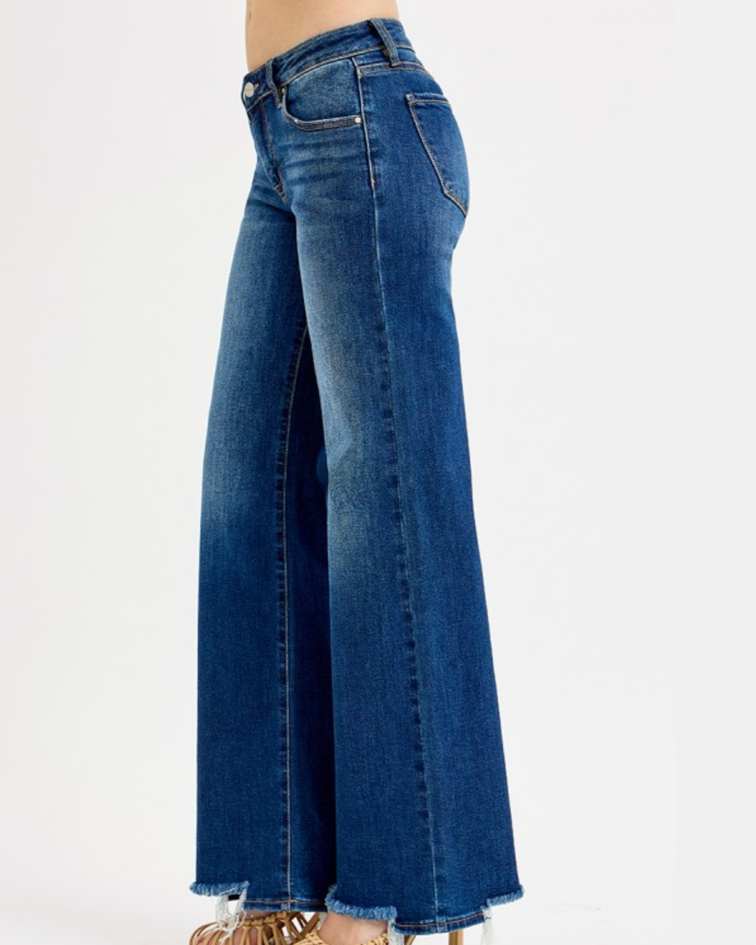 Libby Low Rise Wide Leg Jeans