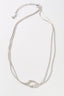 Knot Shaped Snake Short Necklace