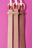 Basic U Buckle Skinny Belts