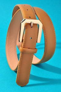 Angled Buckle Lux Belts