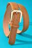 Angled Buckle Lux Belts