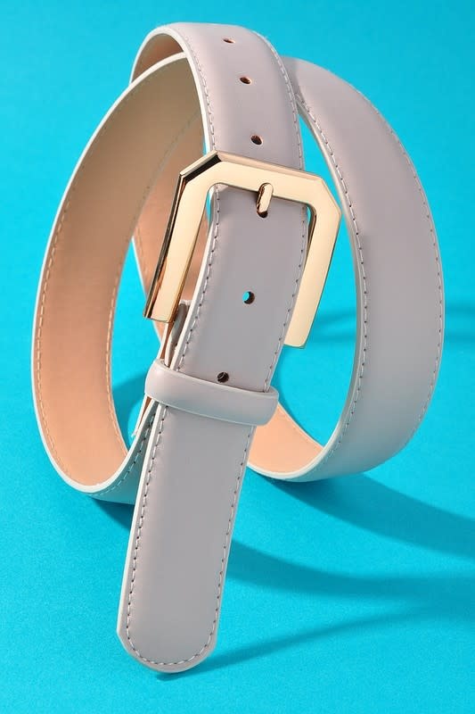 Angled Buckle Lux Belts