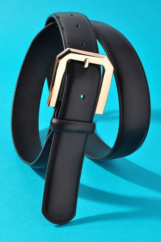 Angled Buckle Lux Belts