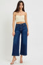 Lettie High Rise Crop Wide Jeans