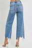 Daphne High Rise Crop Wide Jeans