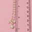 Assorted Cross Heart Pearl Charms Necklace: GDCRM