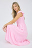 Fluttler Sleeve Maxi Dress