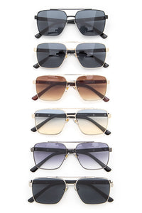 Unisex Square Aviator Sunglasses