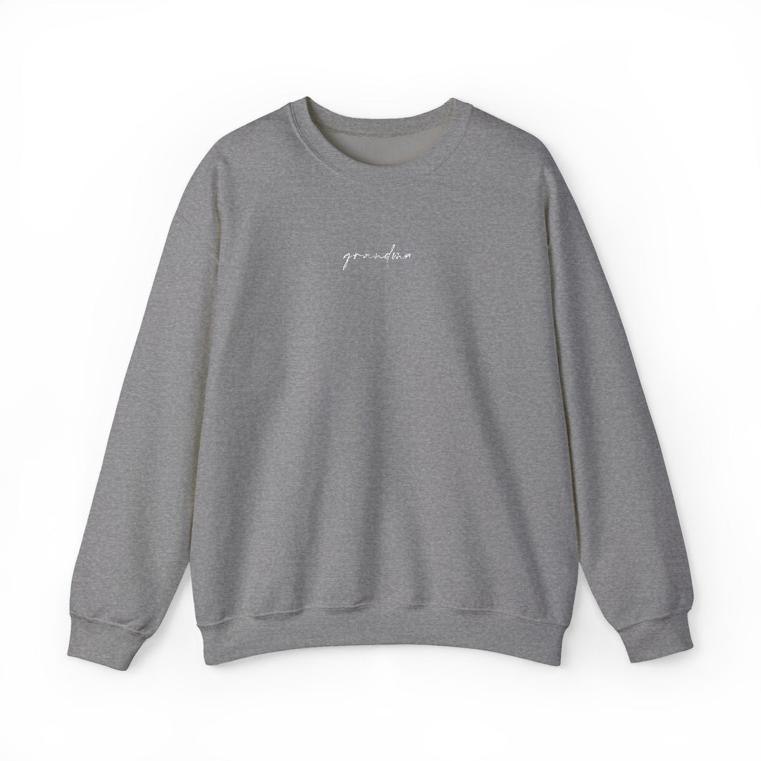 Grandma Embroidered Crewneck Sweatshirt