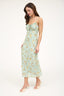 Floral Spaghetti Strap Midi Dress